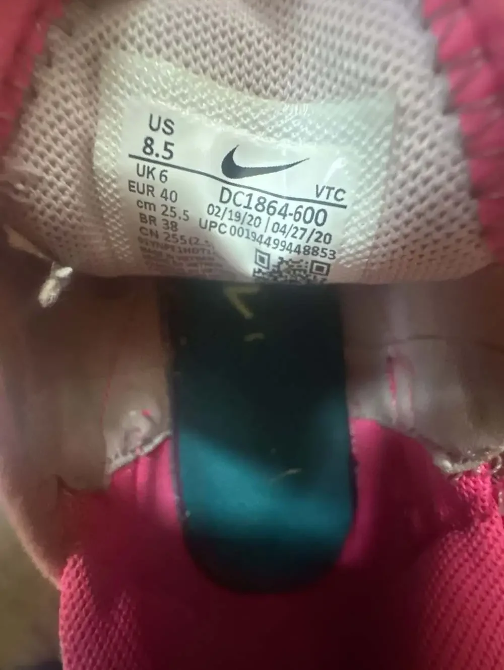 Nike Wmns Air Max 270 'Barely Rose Mauve' DC1864-600 Sneakers Size 8.5
